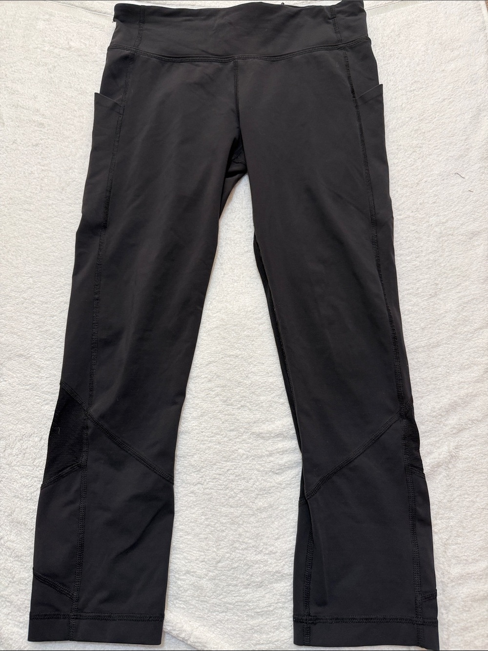 Lululemon Black Cropped Leggings